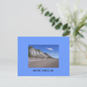 Carte Postale un peu de bluff, ARCTIC CIRCLE AK (Debout devant)
