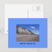 Carte Postale un peu de bluff, ARCTIC CIRCLE AK (Devant / Derrière)