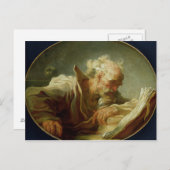 Carte Postale Un philosophe, c.1764 (Devant / Derrière)