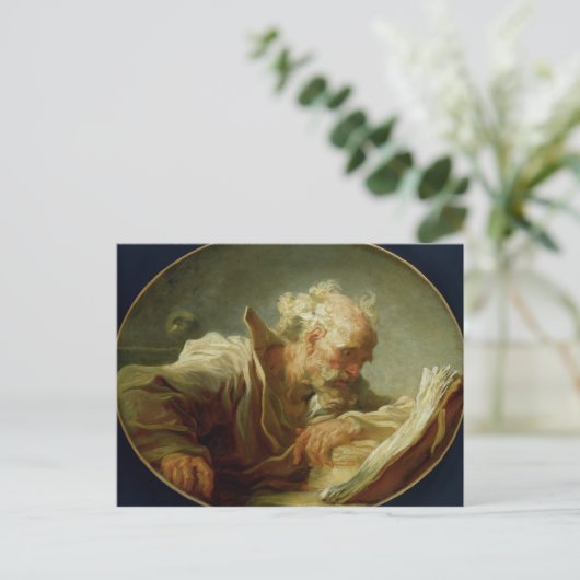 Carte Postale Un philosophe, c.1764 (Debout devant)