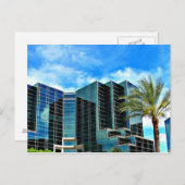 Carte Postale "Un Phoenix Bleu" (Devant / Derrière)