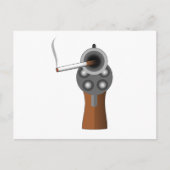 Carte Postale Un pistolet à tabac (Devant)