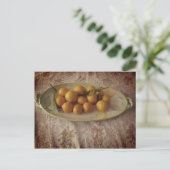 Carte Postale Un plateau de citrons (Debout devant)