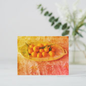 Carte Postale Un plateau de citrons (Debout devant)