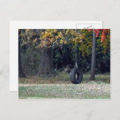 Carte Postale Un pneu (Devant / Derrière)