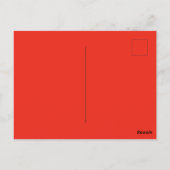 Carte Postale Un poème de message de beauté pour les femmes insp (Dos)