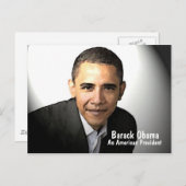 Carte Postale Un président américain (Devant / Derrière)