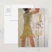 Carte Postale Un prêtre Inmutef qui offre (Devant / Derrière)