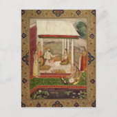 Carte Postale Un prince et une princesse qui écoutent la musique (Devant)