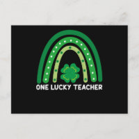 Un professeur chanceux Irish Rainbow St Patrick’s 