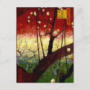 Carte Postale Un prunier en fleurs après Hiroshige par Van Gogh