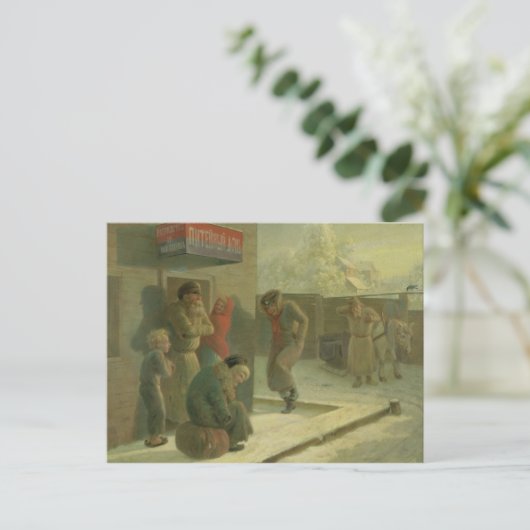 Carte Postale Un Pub (Debout devant)