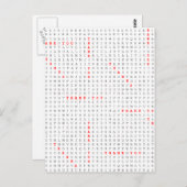 Carte Postale Un Puzzle De Remerciements Pour Dire Tant Merci (Devant / Derrière)