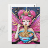 Carte Postale Un Ramen À La Fée (Devant / Derrière)