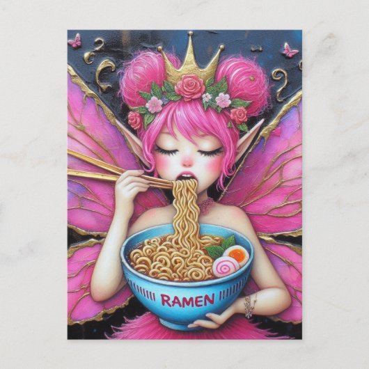 Carte Postale Un Ramen À La Fée (Devant)