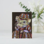 Carte Postale Un rat très respectable (Debout devant)