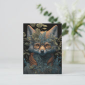 Carte Postale Un renard dans les lunettes (Debout devant)