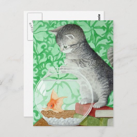 Carte Postale Un repas possible ! (Devant / Derrière)