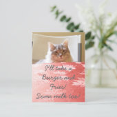 Carte Postale Un rêve de chou ! (Debout devant)