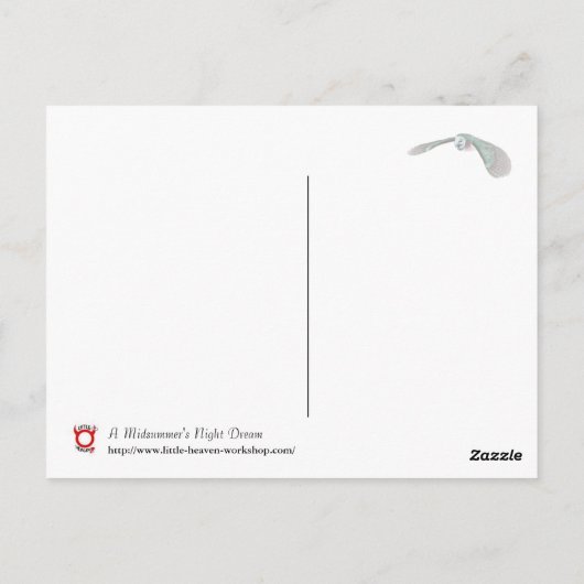 Carte Postale Un rêve de nuits d'été. (Dos)