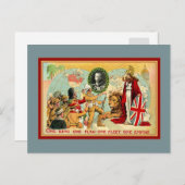 Carte Postale Un roi, un drapeau, une flotte, un empire (Devant / Derrière)