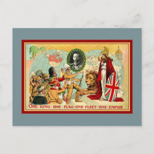 Carte Postale Un roi, un drapeau, une flotte, un empire
