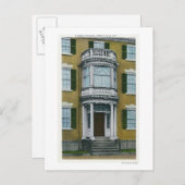 Carte Postale Un Safford Porch, une porte Salem (Devant / Derrière)