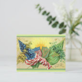 Carte Postale Un salut irlandais (Debout devant)