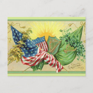 Carte Postale Un salut irlandais