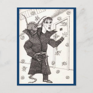 Carte Postale Un scanneur sombre