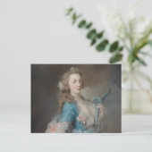 Carte Postale Un Selfie avec mon perroquet (Debout devant)