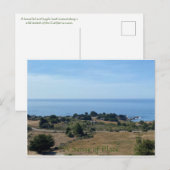 Carte Postale Un sens du lieu (Devant / Derrière)