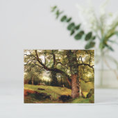 Carte Postale Un sentier à travers les arbres par Albert Biersta (Debout devant)