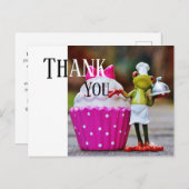 Carte Postale Un service de restauration (Devant / Derrière)