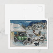 Carte Postale Un Siège Chaud (Devant / Derrière)