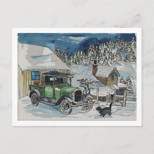 Carte Postale Un Siège Chaud (Devant)