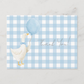 Carte Postale Un Silly Goose 1er Anniversaire Merci