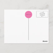 Carte Postale Un simple Bonjour (Dos)