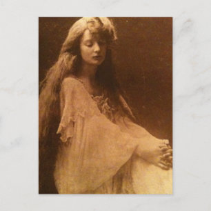 Carte Postale Un sombre rêve victorien