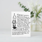 Carte Postale Un Spaceman (Debout devant)