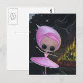 Carte Postale Un stand de nuit (Devant / Derrière)