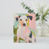 Carte Postale Un Térrier Mignon (Debout devant)