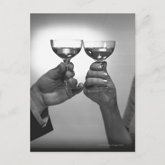 Carte Postale Un toast (Devant)