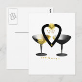 Carte Postale "Un toast pour les épaules"* (Devant / Derrière)