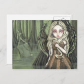 Carte postale "Un tombeau dans le marais" (Devant / Derrière)