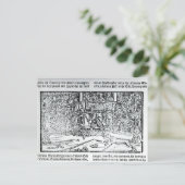 Carte Postale Un tournoi de jousting (Debout devant)