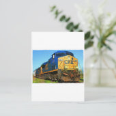 Carte Postale Un train CSX (Debout devant)