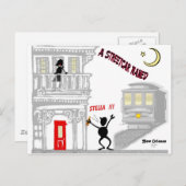 Carte Postale Un tramway appelé DÉSIR (Devant / Derrière)