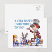 Carte Postale Un Très Heureux anniversaire pour vous! (Devant / Derrière)