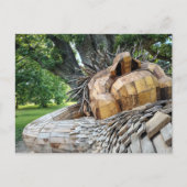 Carte Postale Un troll dort sous un arbre (Devant)